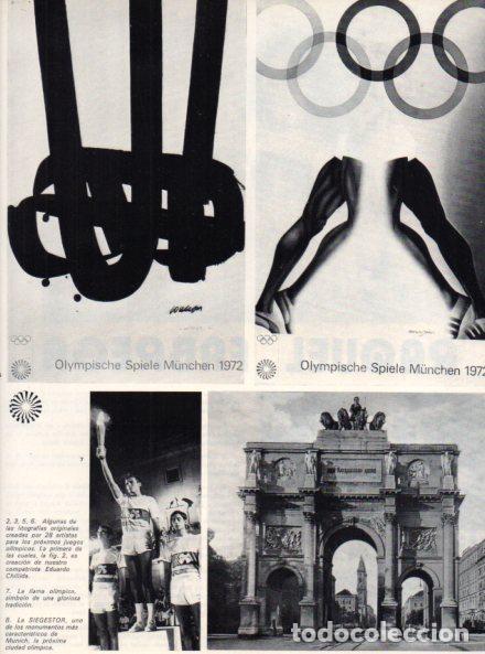 Outros artigos de papel: LAMINA V55916: Carteles Juegos Olimpicos Munich 1972