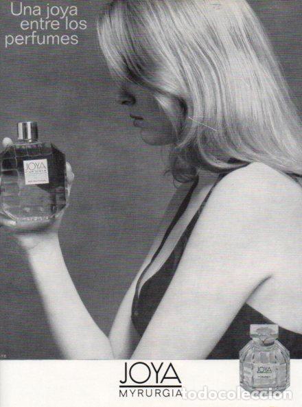 Outros artigos de papel: LAMINA V55938: Publicidad perfume Joya de Myrurgia