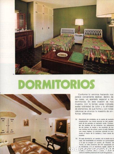 Outros artigos de papel: LAMINA V55943: Masia Roca Rodona dormitorio de invitados, Costa Brava