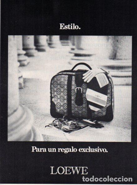 Outros artigos de papel: LAMINA V55963: Publicidad Loewe