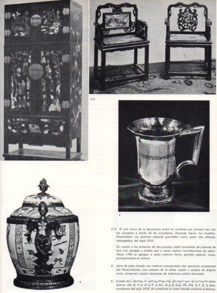 Outros artigos de papel: LAMINA V55951: Jarra de plata del Renacimiento y fuente de perfumes porcelana china