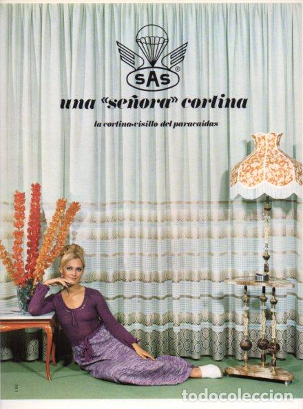 Outros artigos de papel: LAMINA V55961: Publicidad SAS cortina-visillo