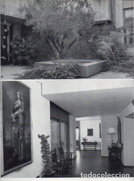 Outros artigos de papel: LAMINA V55993: Residencia Se&ntilde;ores Valdecasas en Somosaguas arquitecto Javier Carvajal