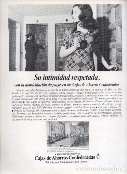 Otros art&iacute;culos de coleccionismo en papel: LAMINA V56022: Publicidad Cajas de Ahorros Confederadas