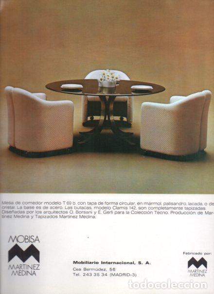 Otros art&iacute;culos de coleccionismo en papel: LAMINA V56042: Publicidad Mobisa por Martinez Media