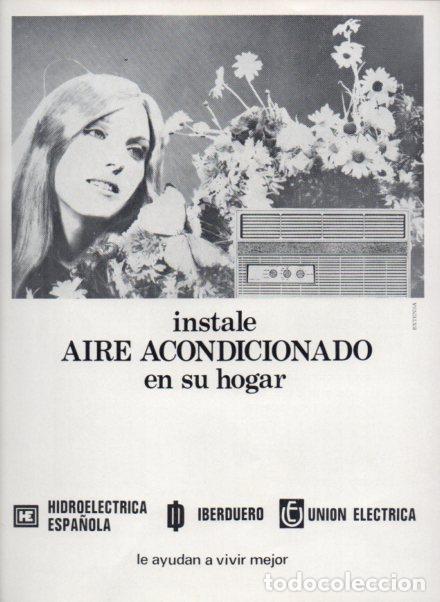 Otros art&iacute;culos de coleccionismo en papel: LAMINA V56021: Publicidad Hidroelectrica Espa&ntilde;ola, Iberduero y Union electrica