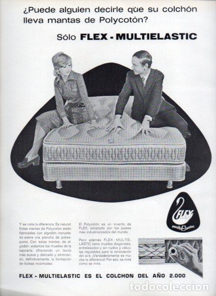 Otros art&iacute;culos de coleccionismo en papel: LAMINA V56036: Publicidad Flex Multielastic