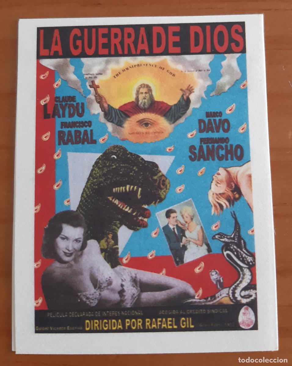 Otros art&iacute;culos de coleccionismo en papel: CINE DE PAPEL - LA GUERRA DE DIOS - ILUSTRADO POR PEDRO PORCEL - A&Ntilde;O 2000 - PERFECTO ESTADO