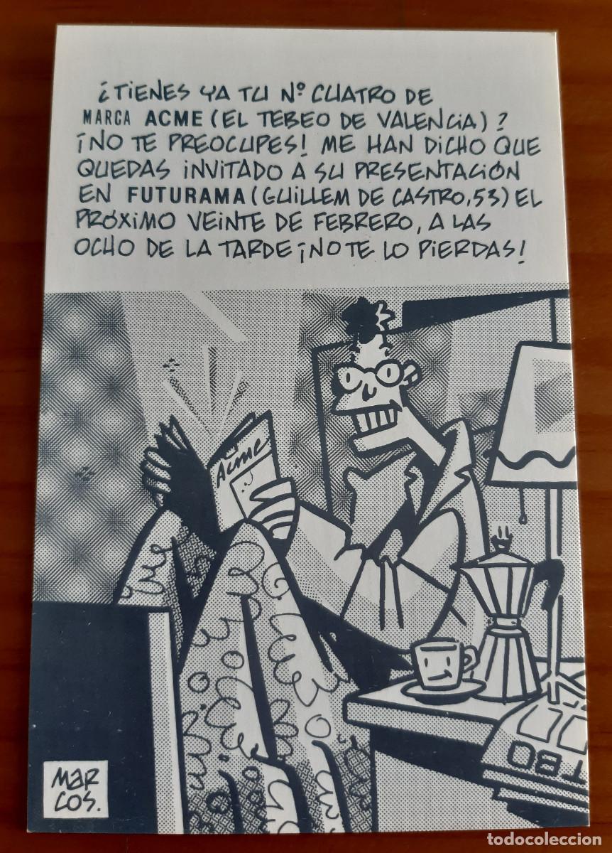 Otros art&iacute;culos de coleccionismo en papel: TARJETA - MARCA ACM&Eacute; - EL TEBEO DE VALENCIA - INVITACI&Oacute;N PRESENTACI&Oacute;N EN FUTURAMA - PERFECTO ESTADO