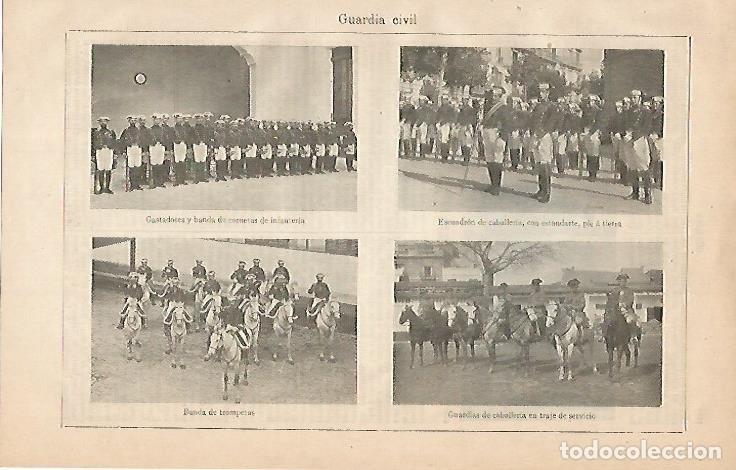 Otros art&iacute;culos de coleccionismo en papel: LAMINA ESPASA 2239: Imagenes de la Guardia Civil - Varios Autores