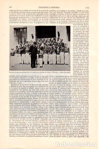 Outros artigos de papel: LAMINA V28926: Escuela de ni&ntilde;os detectives en Culver, California - Varios