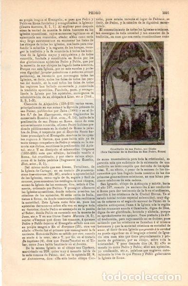 Outros artigos de papel: LAMINA V42492: Crucifixion de san Pedro por Giotto - Varios