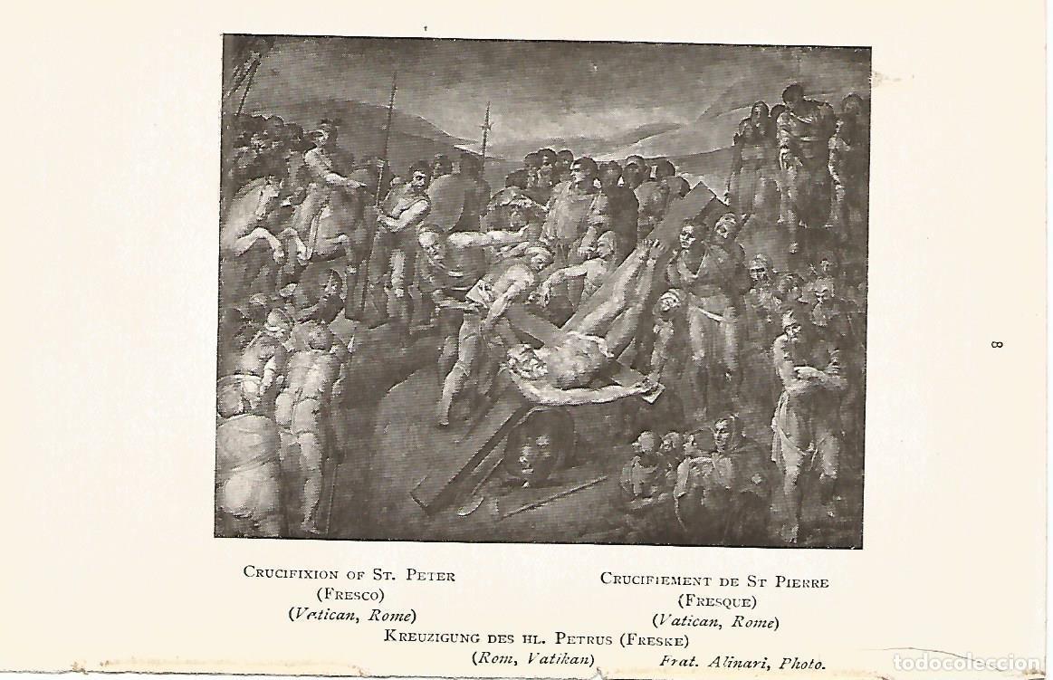 Otros art&iacute;culos de coleccionismo en papel: Lamina 929: MIGUEL ANGEL. La crucifixion de San Pedro - Varios