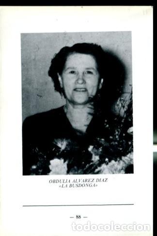 Collectionnisme Papier divers: Artistas de la cancion asturiana: lamina 11: Obdulia Alvarez Diaz (La Busdonga)