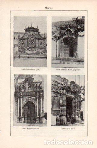 Collectionnisme Papier divers: LAMINA V37177: Puertas varias en Martos, Jaen - Varios