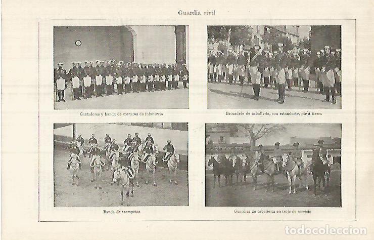 Otros art&iacute;culos de coleccionismo en papel: LAMINA ESPASA 32192: Guardia Civil - Varios