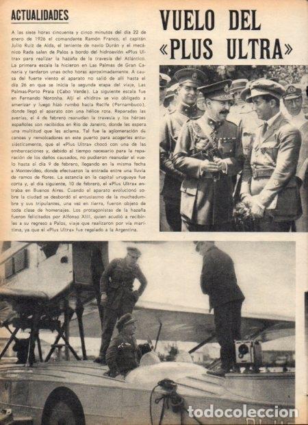 Collectionnisme Papier divers: LAMINA V21854: Ramon Franco a bordo del hidroavion Plus Ultra - Varios