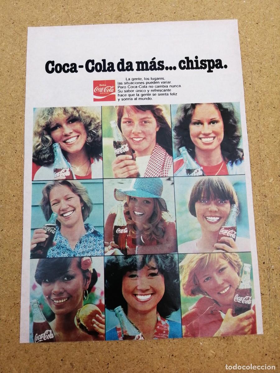 Otros art&iacute;culos de coleccionismo en papel: ANUNCIO. COCA COLA..