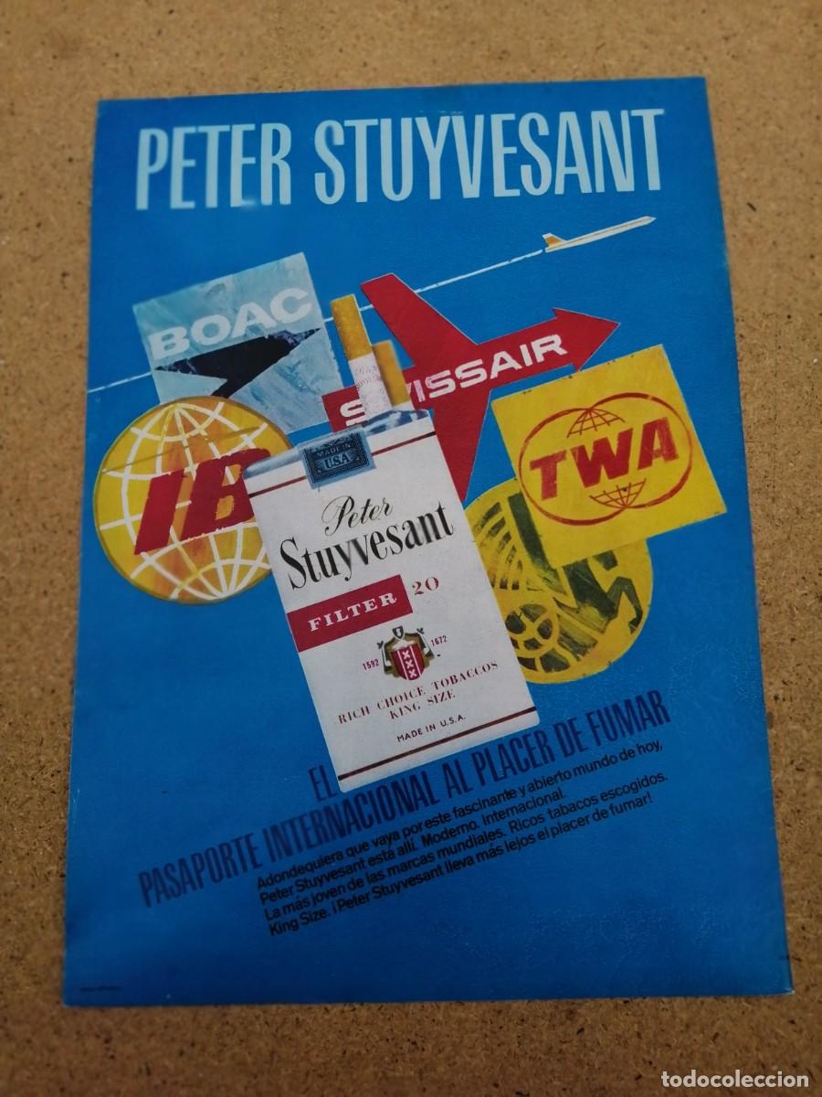 Otros art&iacute;culos de coleccionismo en papel: ANUNCIO. PETER STUYVESANT