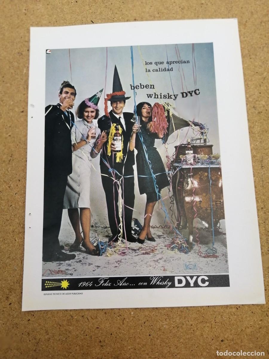 Otros art&iacute;culos de coleccionismo en papel: ANUNCIO. WHISKY DYC.