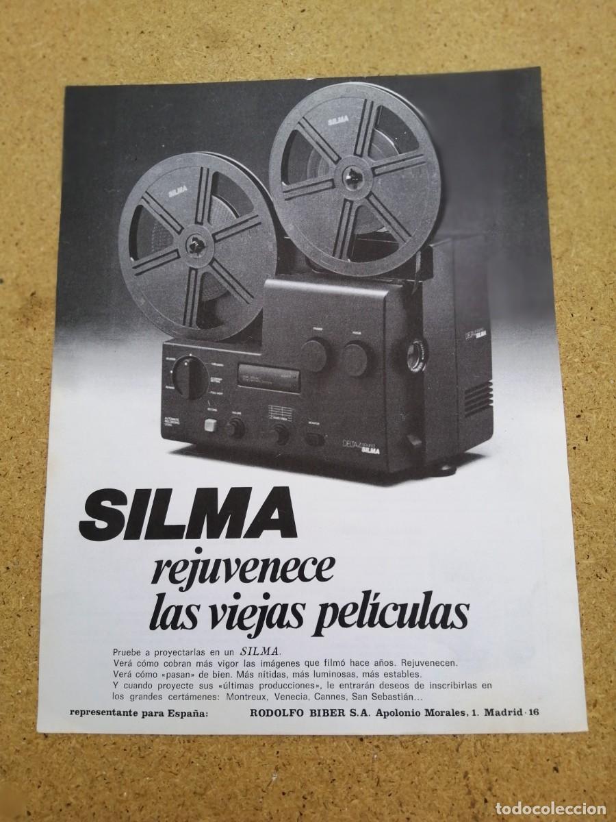 Otros art&iacute;culos de coleccionismo en papel: ANUNCIO. POYECTOR SILMA