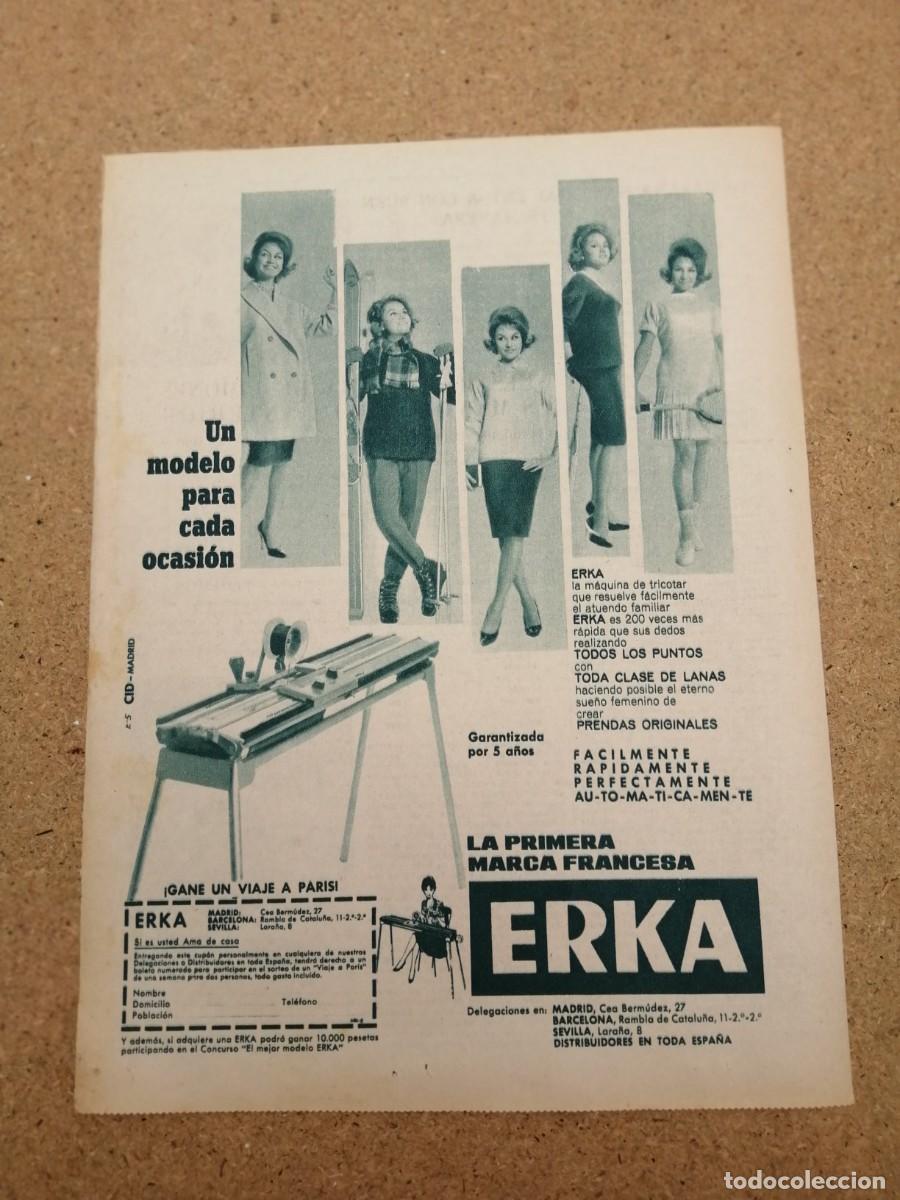 Otros art&iacute;culos de coleccionismo en papel: ANUNCIO. ERKA, LA PRIMERA MARCA FRANCESA