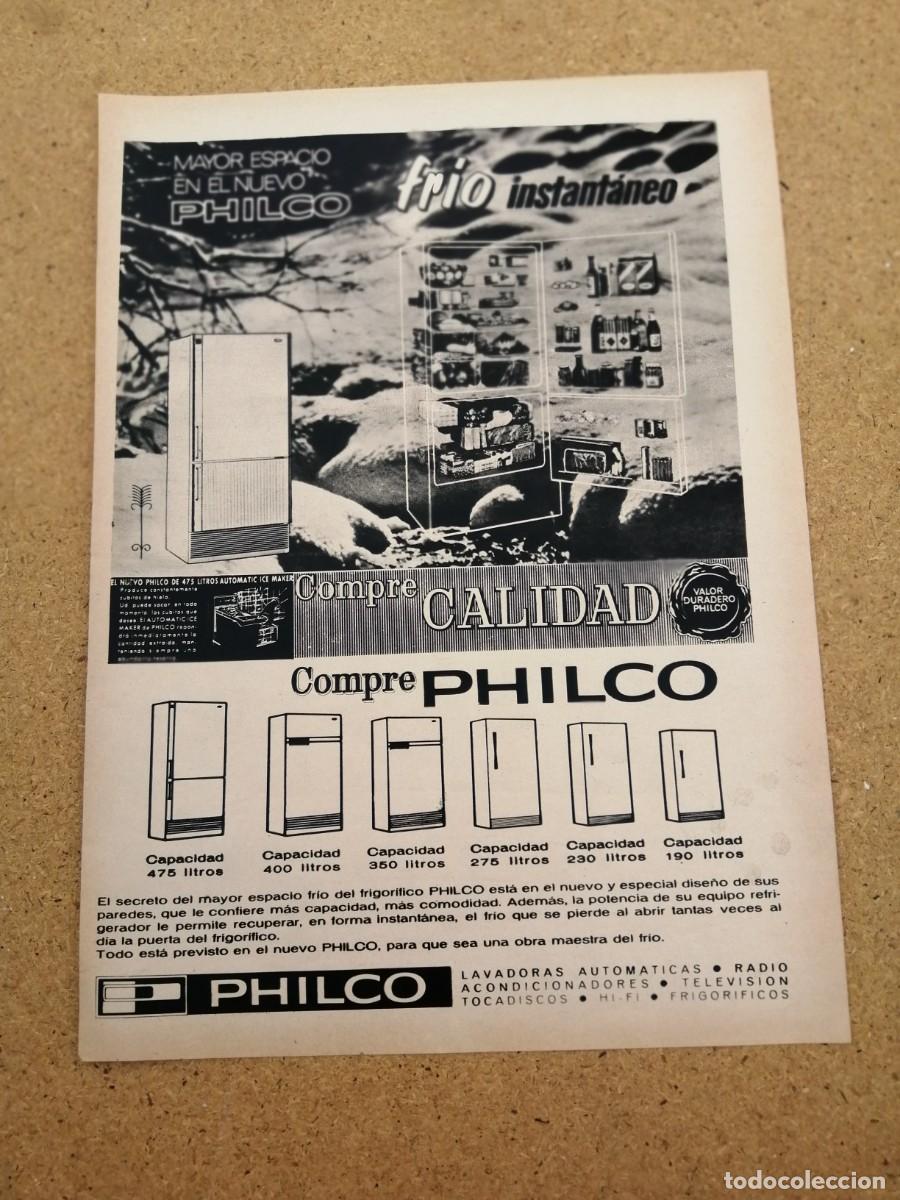 Otros art&iacute;culos de coleccionismo en papel: ANUNCIO. COMPRE CALIDAD, COMPRE PHILCO