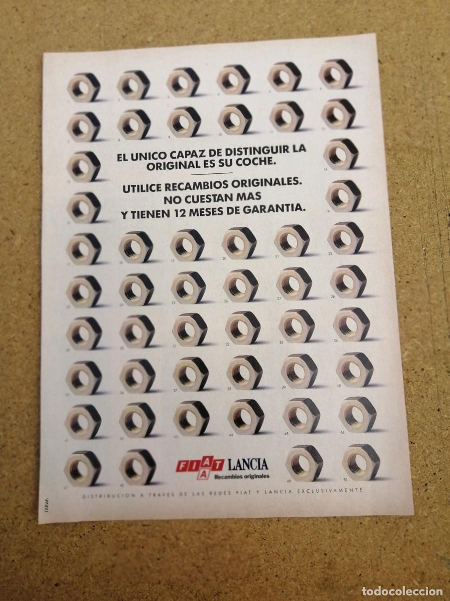 Paper Collecting Others: Anuncio. RECAMBIOS ORIGINALES FIAT - LANCIA