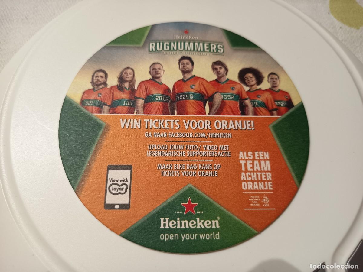 Otros art&iacute;culos de coleccionismo en papel: POSAVASOS CERVEZA HEINEKEN