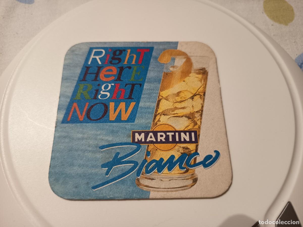 Otros art&iacute;culos de coleccionismo en papel: POSAVASOS MARTINI BIANCO - Foto 1