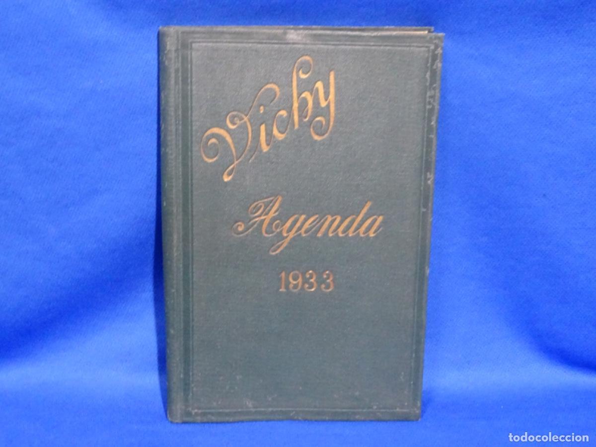 Collectionnisme Papier divers: AGENDA VICHY 1933. CON APUNTES Y NOTAS.