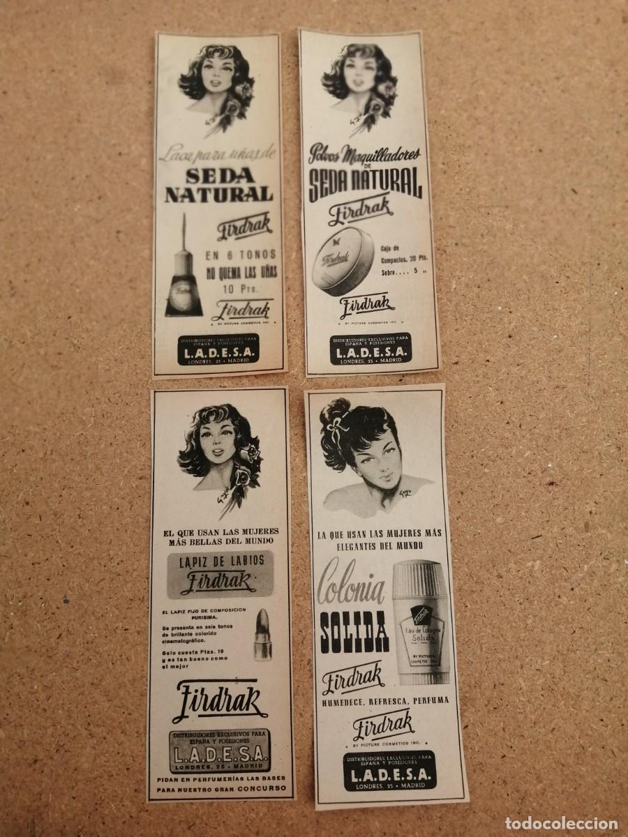 Otros art&iacute;culos de coleccionismo en papel: ANUNCIO. PRODUCTOS DE BELLEZA FIRDRAK