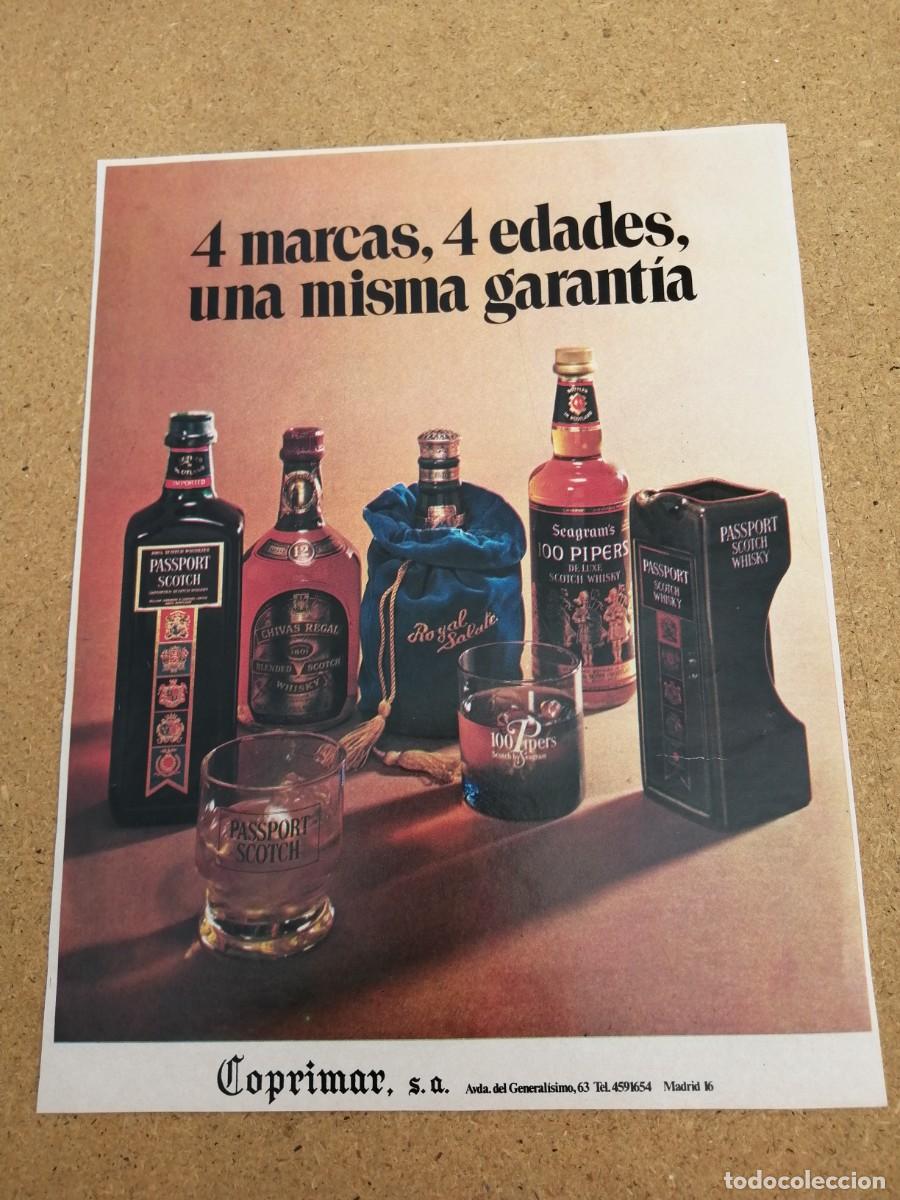 Otros art&iacute;culos de coleccionismo en papel: ANUNCIO. 4 MARCAS, 4 EDADES, UNA MISMA GARANTIA. COPRIMAR