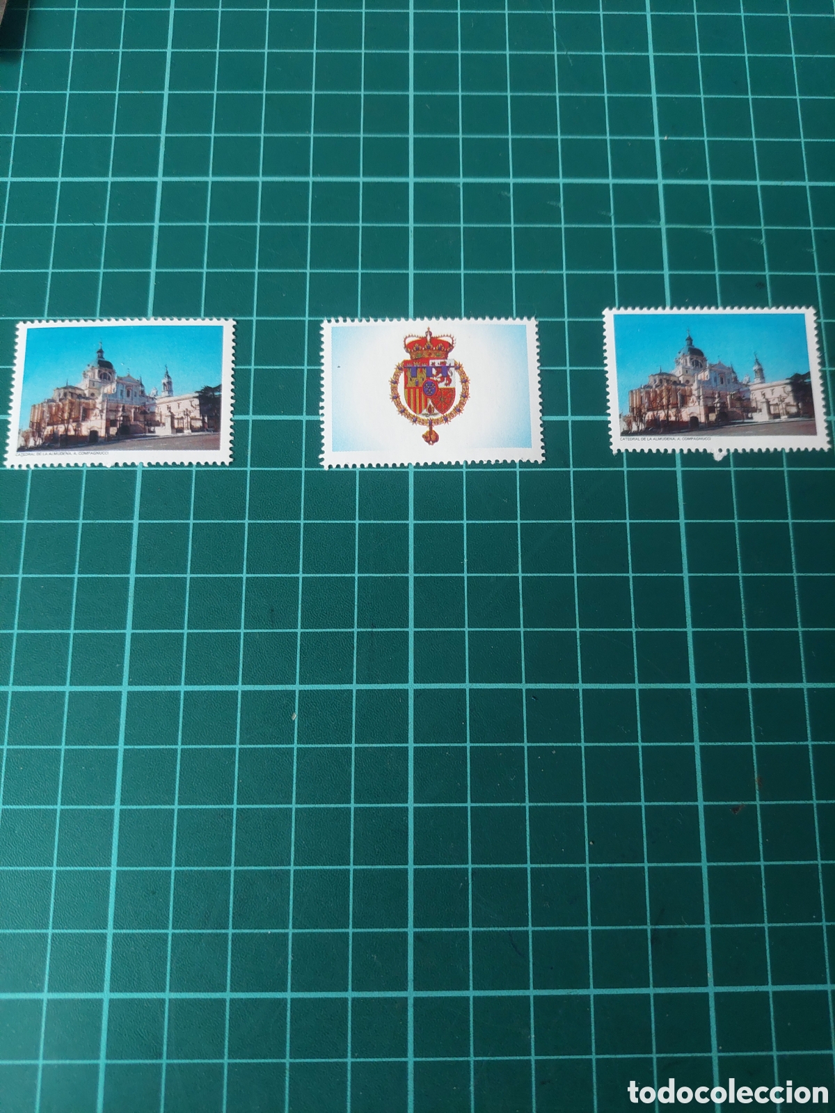 Otros art&iacute;culos de coleccionismo en papel: VI&Ntilde;ETAS CORREOS ESPA&Ntilde;A ESCUDO,CATEDRAL ALMUDENA