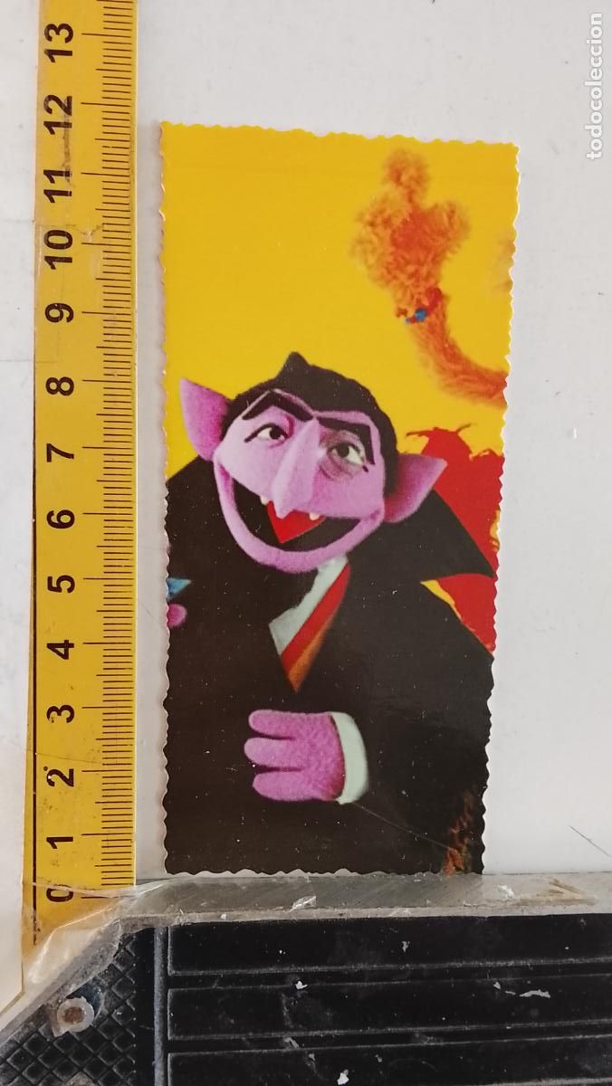 Paper Collecting Others: CARTON TROQUELADO DIBUJOS ANIMADOS SERIE DE TELEVISION BARRIO SESAMO PERSONAJES TROQUEL