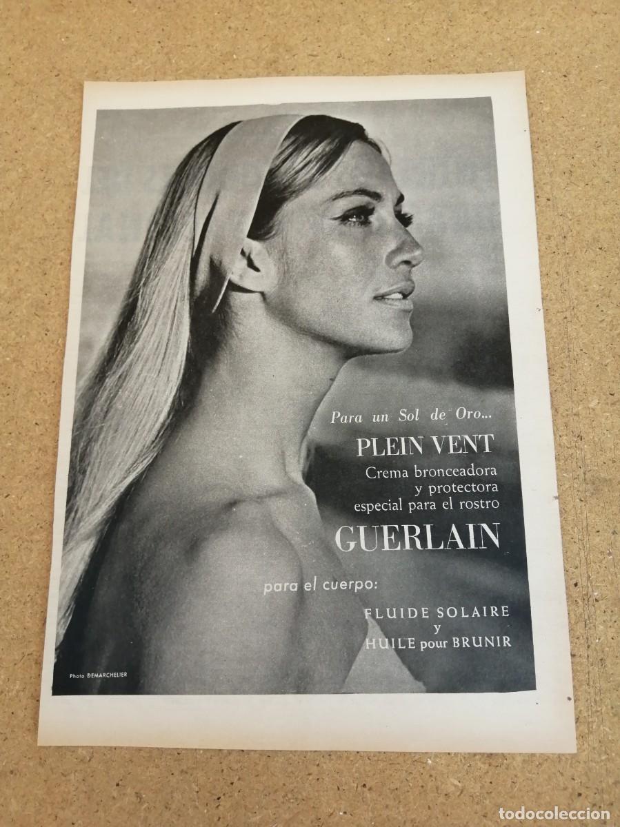 Otros art&iacute;culos de coleccionismo en papel: ANUNCIO. GUERLAIN CREMA BRONCEADORA