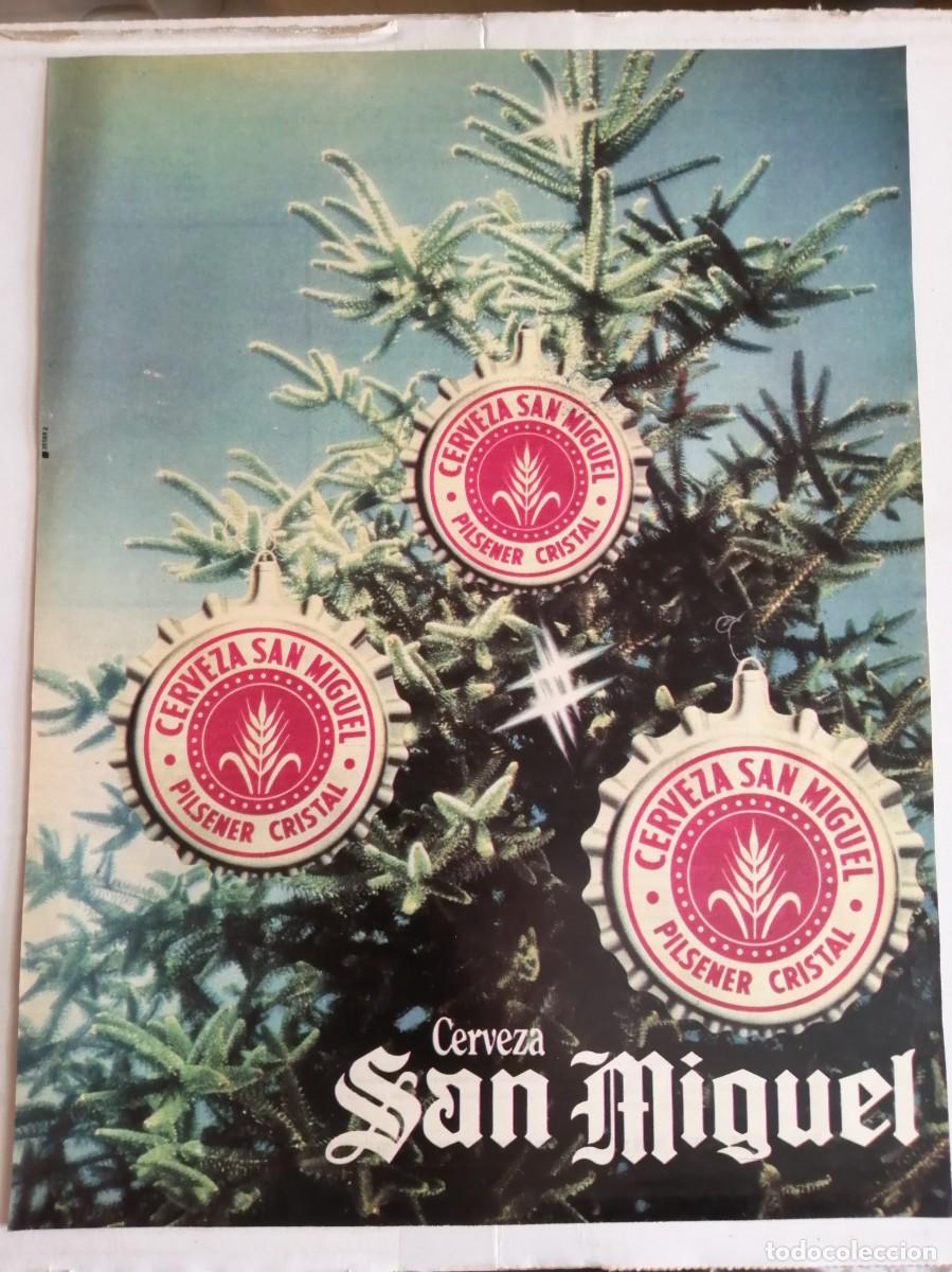 Otros art&iacute;culos de coleccionismo en papel: ANUNCIO. CERVEZA SAN MIGUEL