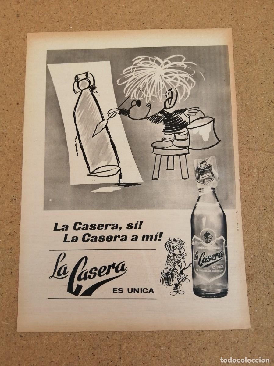 Otros art&iacute;culos de coleccionismo en papel: ANUNCIO. GASEOSA LA CASERA