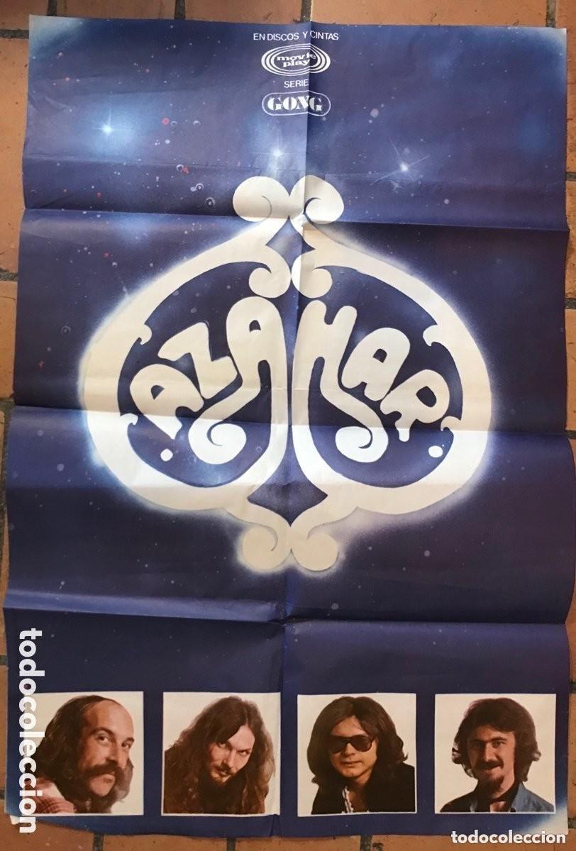Collectionnisme Papier divers: Cartel grupo rock andaluz AZAHAR. Movie play 1977