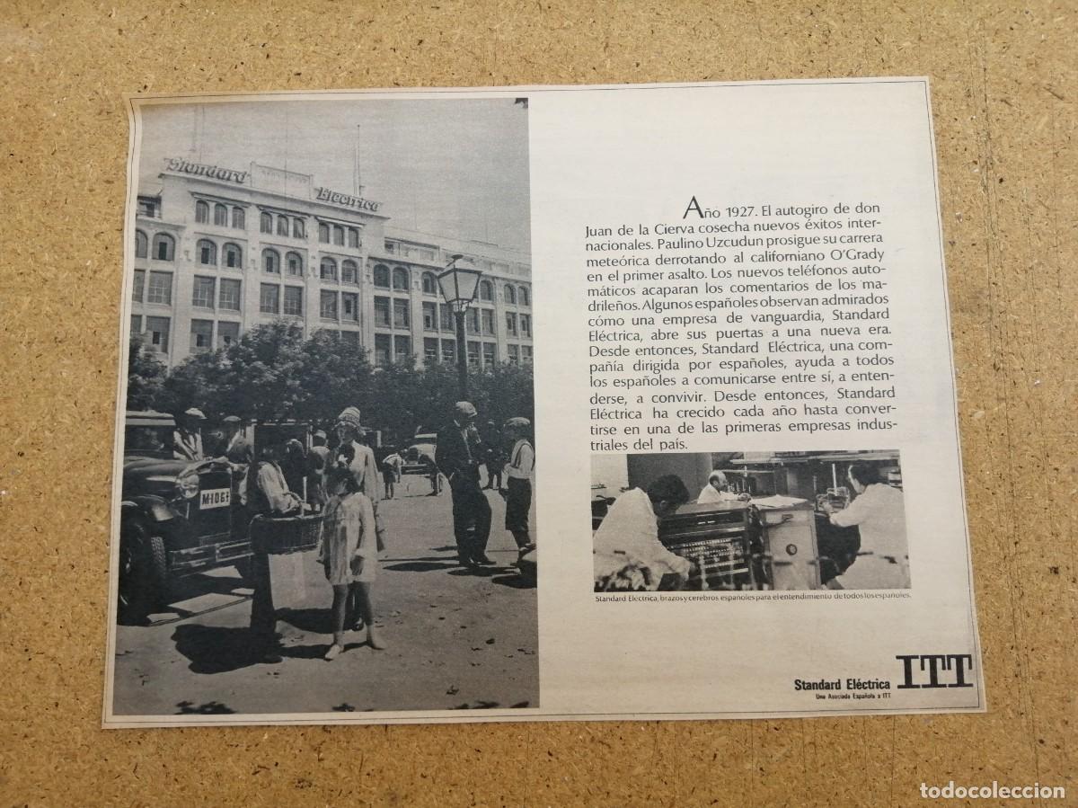 Otros art&iacute;culos de coleccionismo en papel: ANUNCIO. ITT........ - Foto 1