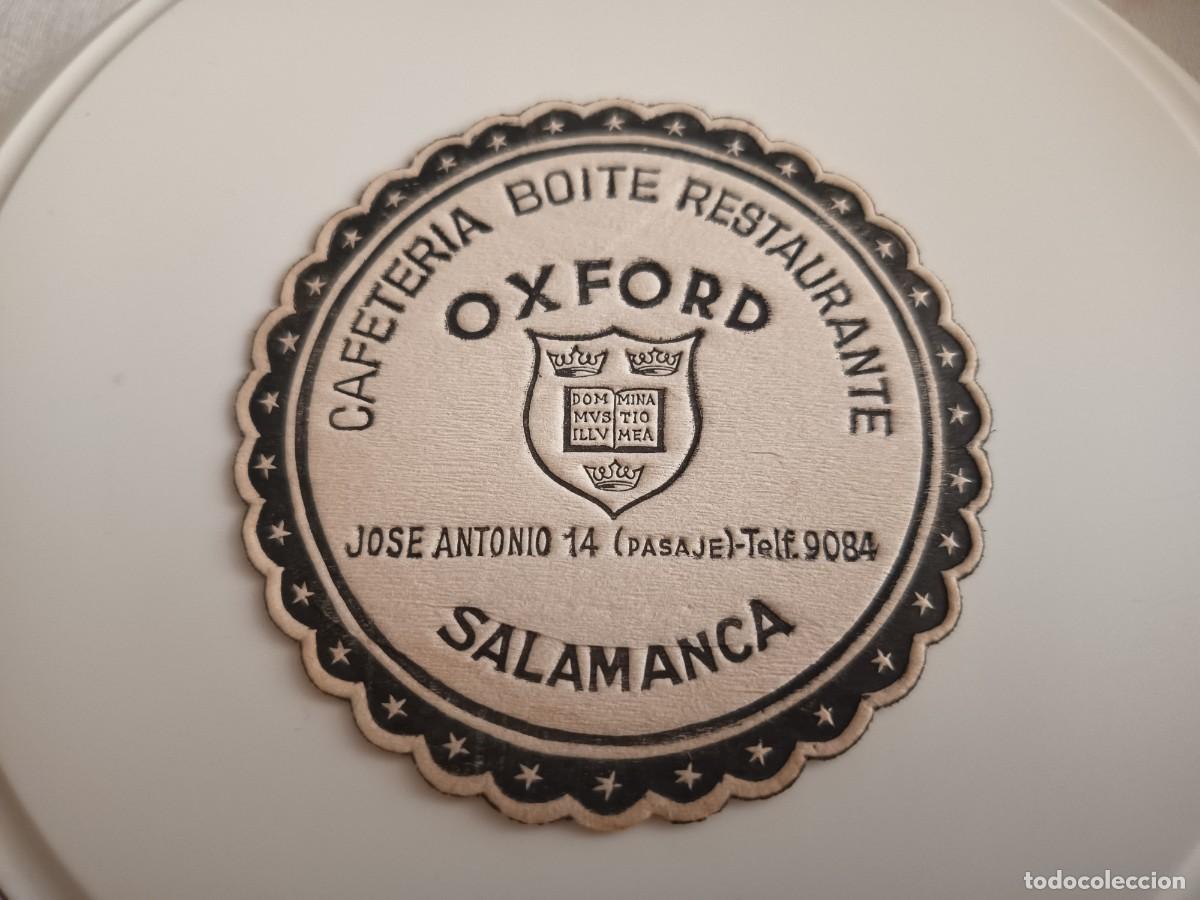 Outros artigos de papel: POSAVASOS CAFETERIA BOITE OXFORD-SALAMANCA