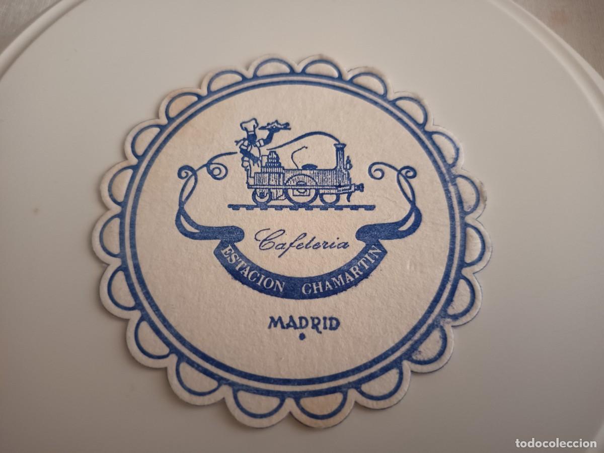 Otros art&iacute;culos de coleccionismo en papel: POSAVASOS CAFETERIA ESTACION CHAMARTIN-MADRID