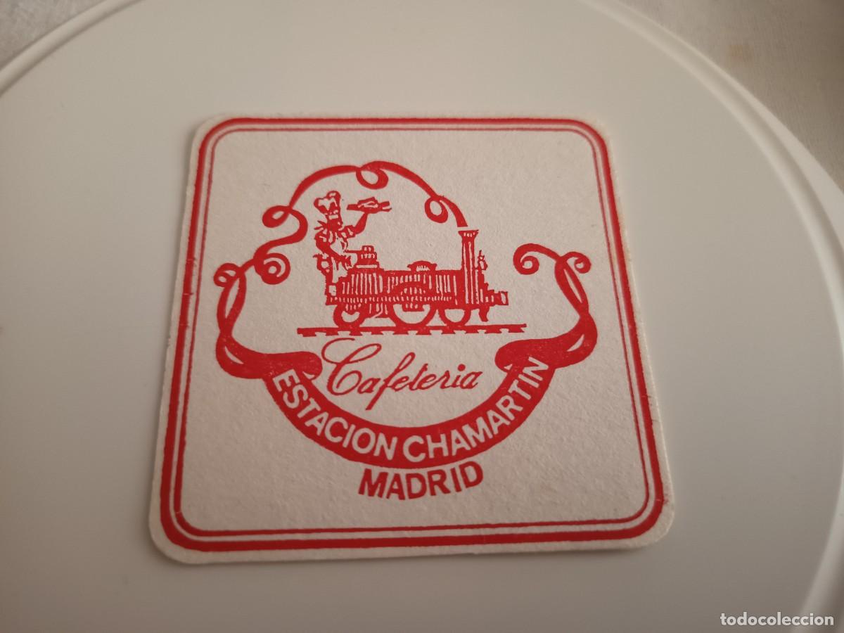Otros art&iacute;culos de coleccionismo en papel: POSAVASOS CAFETERIA ESTACION CHAMARTIN-MADRID
