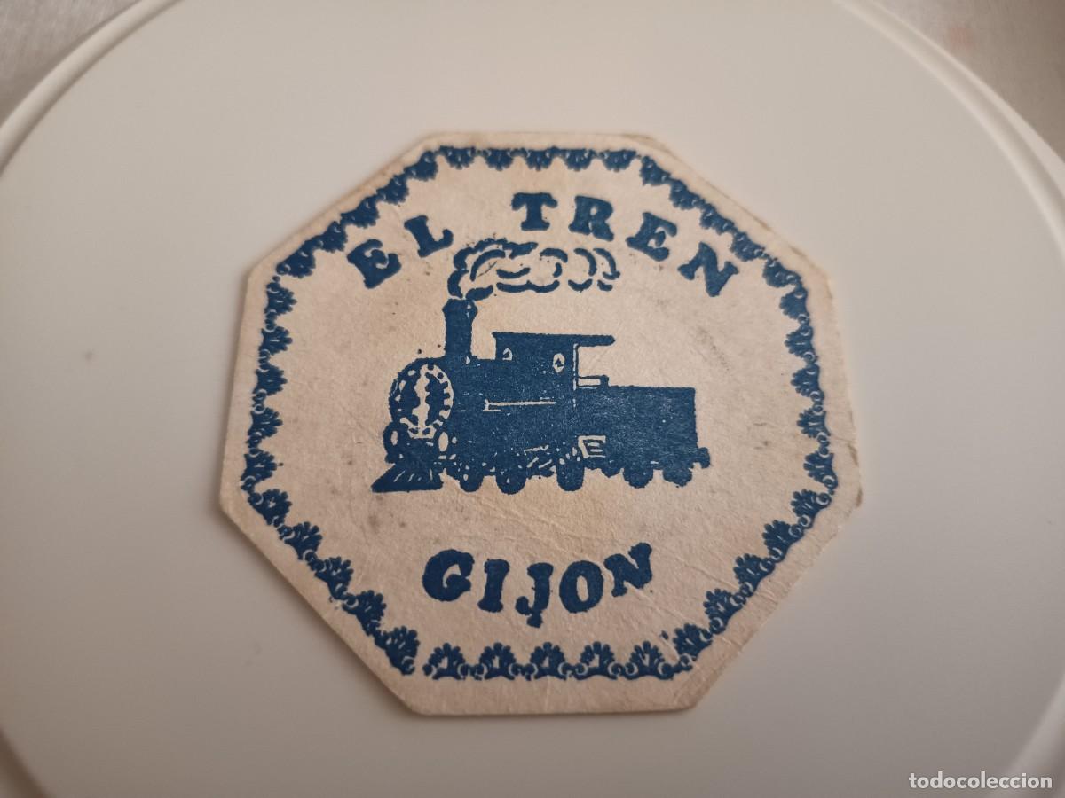 Sammelleidenschaft Andere Papierartikel: POSAVASOS PUB EL TREN-GIJON-ASTURIAS
