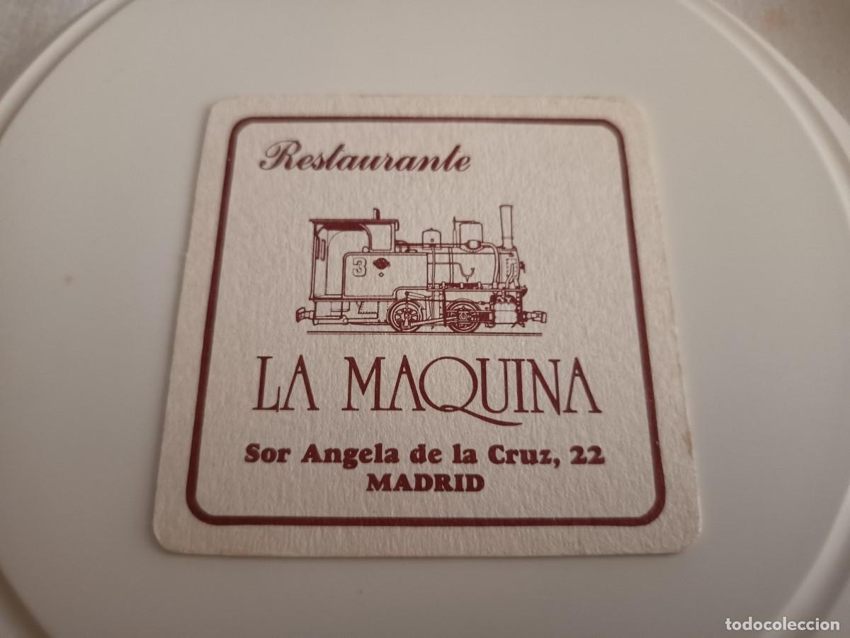 Otros art&iacute;culos de coleccionismo en papel: POSAVASOS RESTAURANTE LA MAQUINA-MADRID