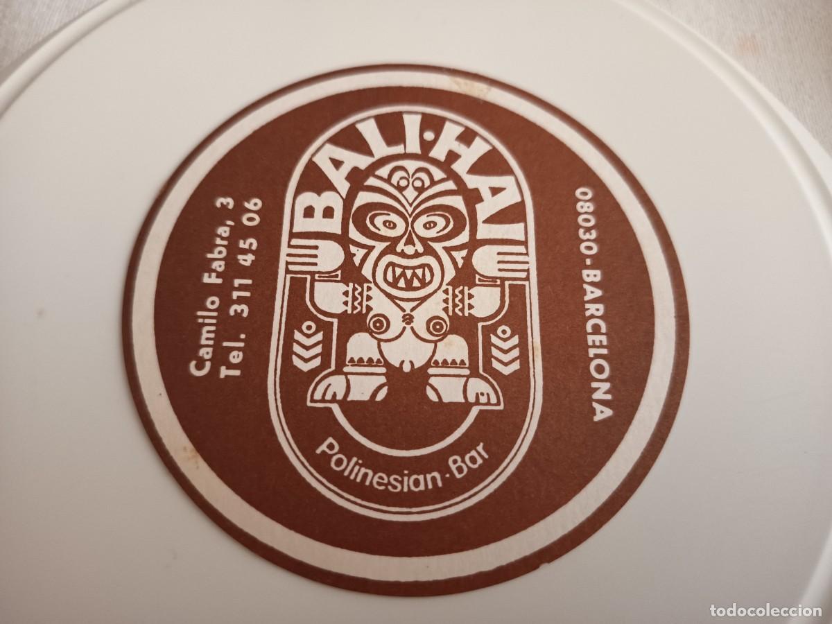 Otros art&iacute;culos de coleccionismo en papel: POSAVASOS BAR POLINESIO BALI HAI-BARCELONA