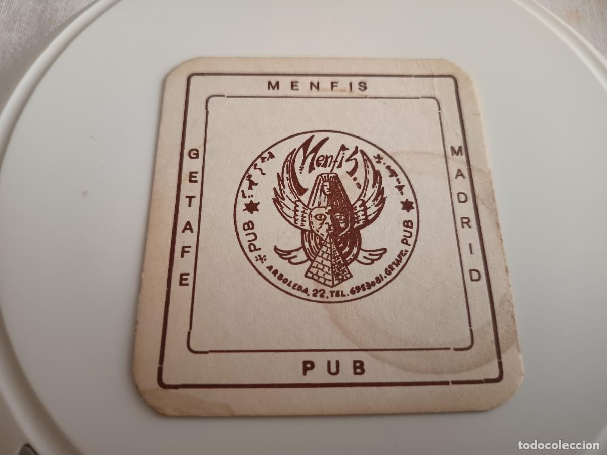 Otros art&iacute;culos de coleccionismo en papel: POSAVASOS PUB MENFIS-GETAFE-MADRID