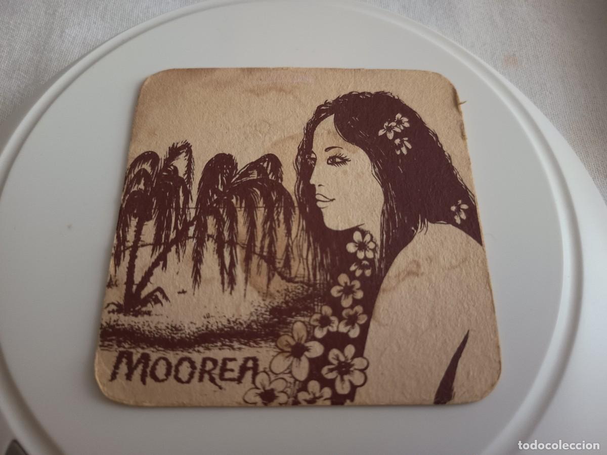 Otros art&iacute;culos de coleccionismo en papel: POSAVASOS RESTAURANTE MOOREA-BARCELONA