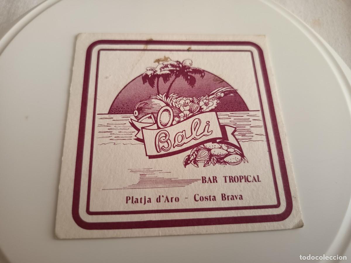 Otros art&iacute;culos de coleccionismo en papel: POSAVASOS BAR TROPICAL BALI-PLATJA D'ARO-GERONA