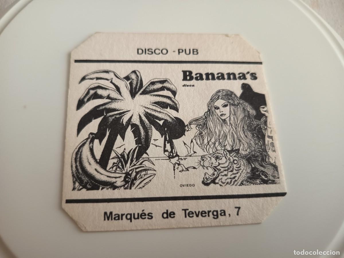 Otros art&iacute;culos de coleccionismo en papel: POSAVASOS DISCO PUB BANANA'S